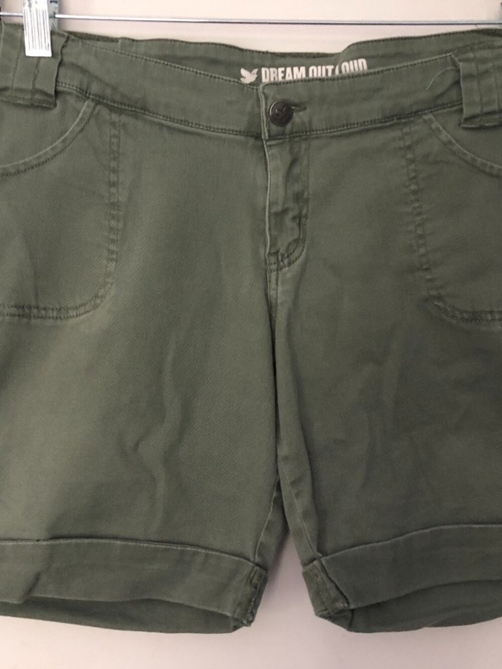Dream Out Loud by Selena Gomez Olive Green Shorts - Size 13